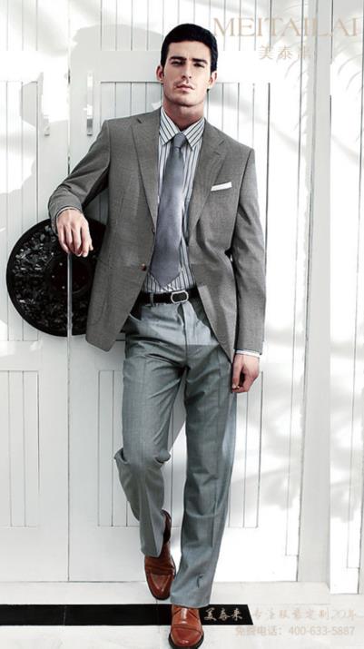 南充男士西装生产