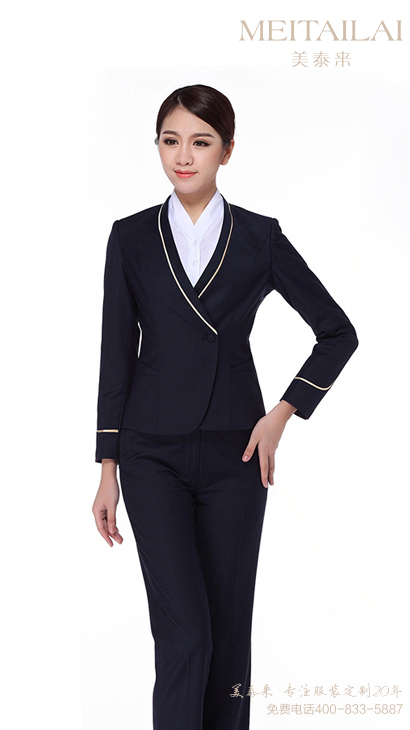 南充中式风酒店服装定做